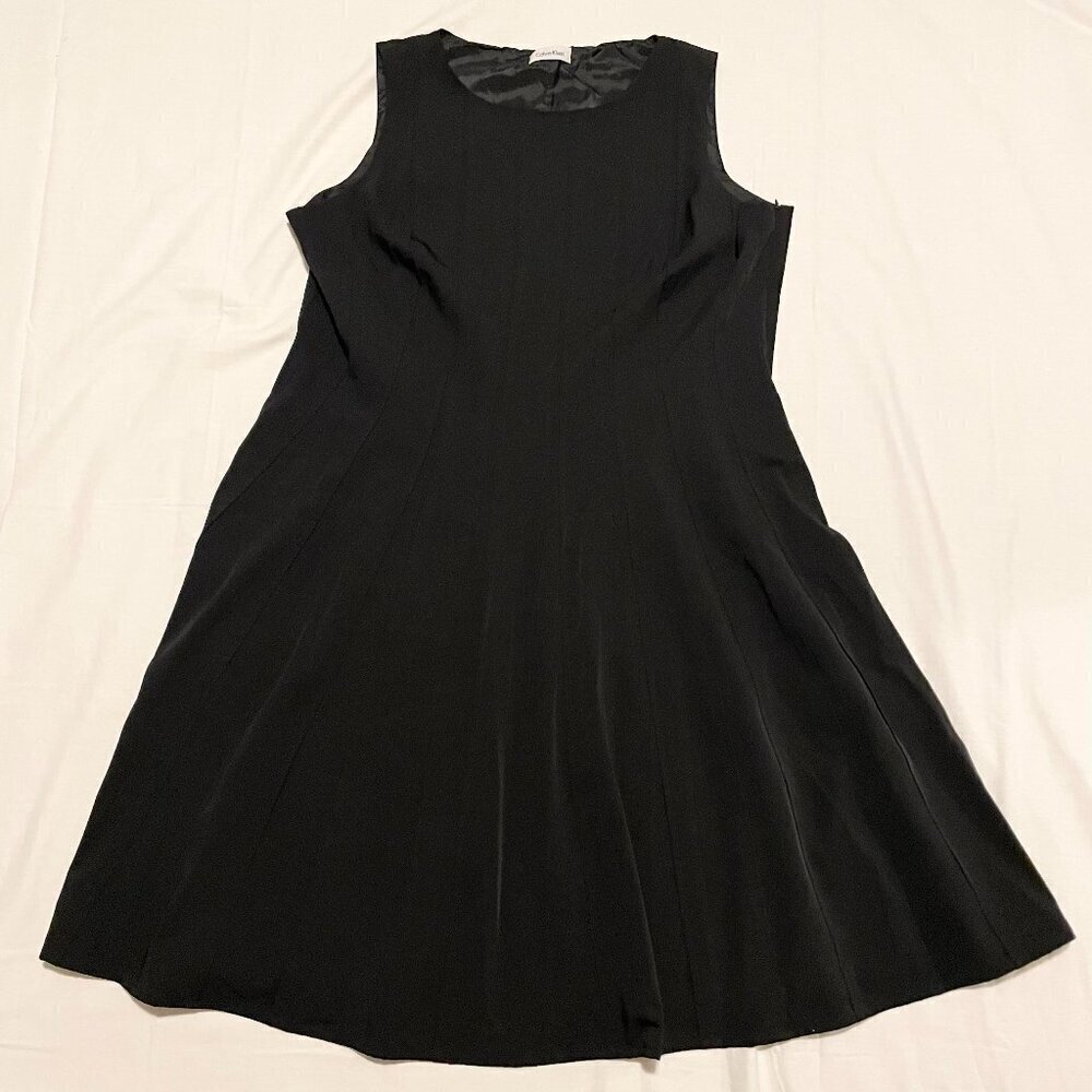 Calvin Klein Womens Black Dress Missing Size Tag